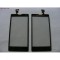 GEAM CU TOUCHSCREEN HUAWEI G740 / ORANGE YUMO NEGRU ORIGINAL