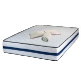 Cumpara ieftin Set Saltea ortopedica, Tulip Super Lux Comfort, 140x200x30cm, fermitate tare, cu plasa de arcuri tip Bonell, sistem de aerisire banda Spaceair, Saltsi