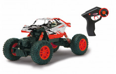 Masina off-road cu telecomanda Hillriser Crawler 4WD portocaliu 1:18, Jamara 410054 foto