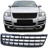Grila radiator fara emblema neagra lucioasa, potrivita pentru VW Touareg 7L 02-06 Performance AutoTuning