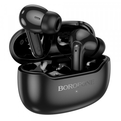 Handsfree Bluetooth Borofone FQ1 Shine, TWS, Negru foto