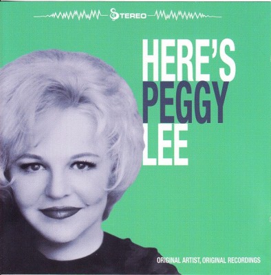 CD Peggy Lee &amp;lrm;&amp;ndash; Here&amp;#039;s Peggy Lee (EX) foto