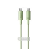 Baseus - Data Cable Habitat Series (P10360202631-01) - Type-C to USB-C, Super Fast Charge, 100W, 480Mbps, 2m - Natural Green