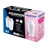 Cartus Aquaphor A5, 2 bucati + cartus Aquaphor A5 Mg, pentru cana filtrare apa potabila
