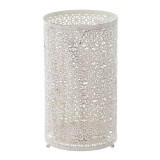 Cumpara ieftin Suport umbrela metalic Antique White 24 cm x 42 cm, Inart