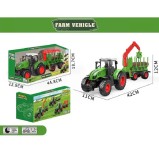 Tractor Forestier cu Remorca si Macara Graifer 42 cm, 3ani+