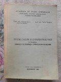 Cumpara ieftin STUDII, CAZURI ȘI LUCRARI PRACTICE LA DISCIPLINA TEHNICA ȘI EVIDENȚA OPERAȚIILOR BANCARE CONF. UNIV. DR. GEORGE ȘOVEI ȘI LECTOR UNIV. VASILE PĂUȘESCU