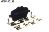 Set placute frana disc Mini Mini, Mini Clubman, Mini Clubvan, Mini Countryman, Mini Paceman Motor Cooper, Cooper ALL4, Cooper D, Cooper D ALL4,