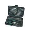 Trusa Biti Asortati Mannesmann 29805, 139 Piese, Otel Crom Vanadiu, Surubelnite, Chei Hexagonale, Torx, Cap Magnetic