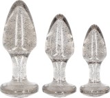 Set dildo Glittering Argintiu