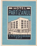 Romania RPR Hotel Partizanul Timisoara, Cina