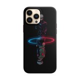 Husa compatibila cu Apple iPhone 12 Pro Max model Gojo x Kakashi Neon, Silicon, TPU, Viceversa, Transparent, Carcasa