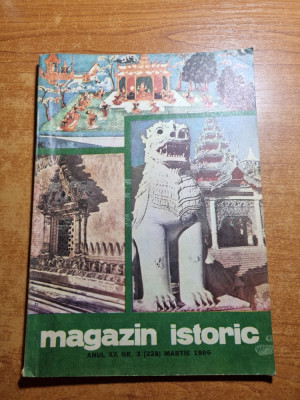 revista magazin istoric martie 1986 foto