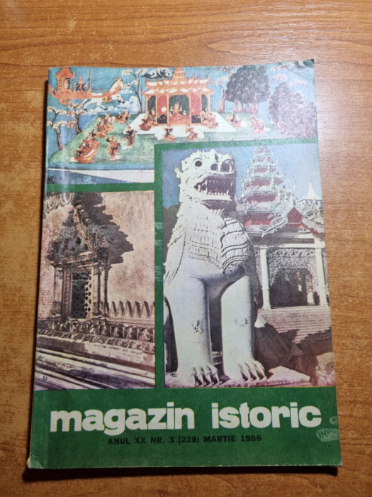 revista magazin istoric martie 1986