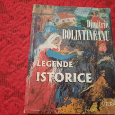 Legende istorice de Dimitrie Bolintineanu RF21/1