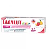 Lacalut Baby 0-2 ani, Pasta de Dinti Anticarie cu Fluor, Fara Zahar, 55ml