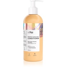 so!flow Medium Porosity Hair Protein-Emollient Conditioner balsam pentru par cu efect hidratant anti-electrizare 400 ml