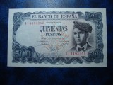 Spania 500 Pesetas 1971 UNC Bancnota, Stare Excelenta, Numismatica Europa