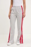 adidas Originals pantaloni de trening Adibreak culoarea gri, cu imprimeu, JP2304