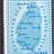 DB1 Santa Lucia 1967 Independenta Harta Insula 1 v. MNH