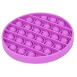 Jucarie antistres Pop It Now, Forma rotunda, Mov