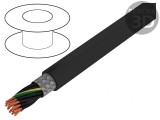 Cablu &Ouml;LFLEX&reg; CLASSIC 115 CY 18G1mm2 PVC Negru 300V/500V