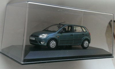 Macheta Ford Fiesta MK5 verde 2002 - Minichamps 1/43 (editie reprezentanta) foto