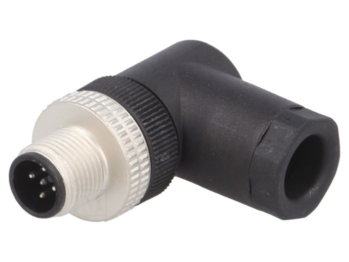 Conector M12 tată IP67, 5 pini