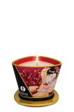 Shunga Candle Strawberry - Lum&acirc;nare de Masaj cu Aromă de Căpșuni, 170 ml, Orion