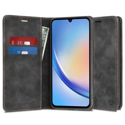 Husa pentru Samsung Galaxy A34 5G - Techsuit Confy Cover - Black foto