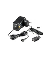 Alimentator 3-12V 600mA 9 mufe Goobay 54793 foto