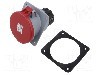 Conector alimentare AC, IEC 60309, IP44, 63A, 415V AC, 5 pini, AMPHENOL - 2CMA167430R1000