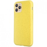 Husa Biodegradabila Forever Bioio pentru Apple iPhone 11 Pro, Galbena