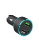 Incarcator auto 1xUSB QC3.0 + 1xUSB 2.4A + 1xUSB Type-C 42W