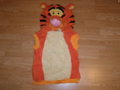 costum carnaval serbare animal tigger tigru pentru copii de 3-4 ani foto