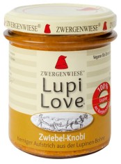 Crema Tratinabila din Lupin cu Ceapa si Usturoi Fara Gluten Bio Lupi Love 165gr Zwergenwiese foto