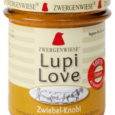 Crema Tratinabila din Lupin cu Ceapa si Usturoi Fara Gluten Bio Lupi Love 165gr Zwergenwiese