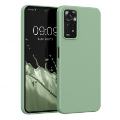 Husa kwmobile pentru Xiaomi Redmi Note 11 Pro/Redmi Note 11 Pro 5G/Redmi Note 12 Pro , Silicon, Verde, 57373.243