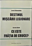 STEFAN APARASCHIVEI DESTINUL MISCARII LEGIONARE NICOLAE ROSCA CE ESTE FRATIA DE CRUCE 164 PAG LEGIONAR LEGIONARI MISCAREA LEGIONARA GARDA DE FIER