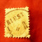 Timbru 15 kr. Austria 1863 dantelura 9 1/2 ,stampila Trieste sediul Marinei Aust