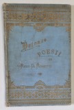 DUIOASE POEZII de RADU D. ROSETTI , 1897 , LIPSA PAGINA DE TITLU *