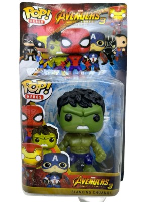 Figurina POP Heroes Hulk - Avengers 3 foto