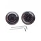 Set 2 ceasuri pentru temperatura si ore, culoare negru, d.44mm Cod Produs: MX_NEW AW5234