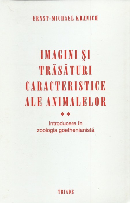 AS - ERNST-MICHAEL KRANICH - IMAGINI SI TRASATURI CARACTERISTICE ALE ANIMALELOR