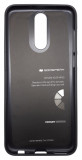 Husa silicon Mercury Goospery i-Jelly negru metalic pentru Huawei Mate 10 Lite