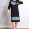 Rochie traditionala Ciucuri Nadine NegruMarimea