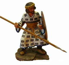 Figurina din plumb - Colectia Razboinici Antici - Achaemenidian infantryman 1:32 foto