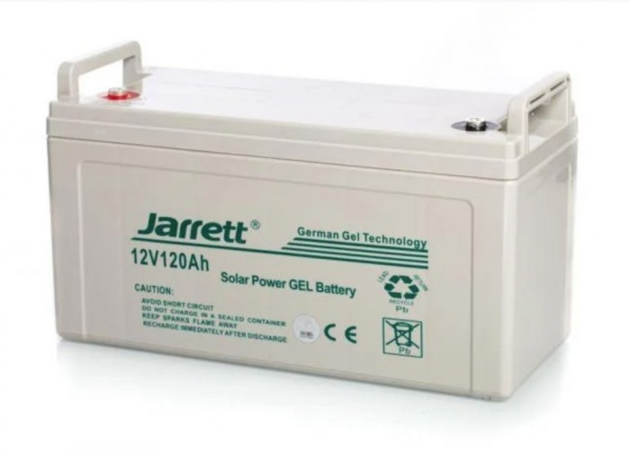 Acumulator solar pe gel reincarcabil Jarrett Deep Cycle VRLA 12V,120Ah
