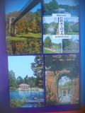HOPCT LOT 4129 - 4 CARTI POSTALE-PARCUL POPORULUI-CRAIOVA.-JUD -DOLJ-CIRCULATE, Circulata, Printata