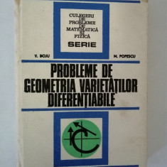 Probleme de geometria varietatilor diferentiale, V. Boju, M. Popescu, 1978